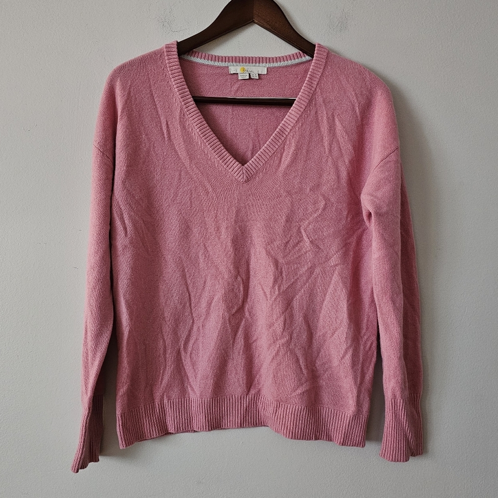 Boden Cashmere V Neck Sweater